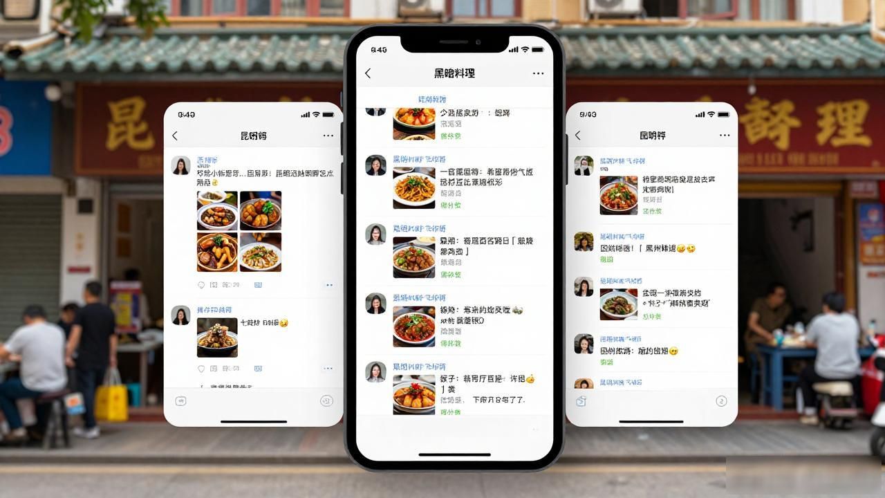 昆明黑暗料理网红打卡店在哪？本地博主亲测，附位置攻略